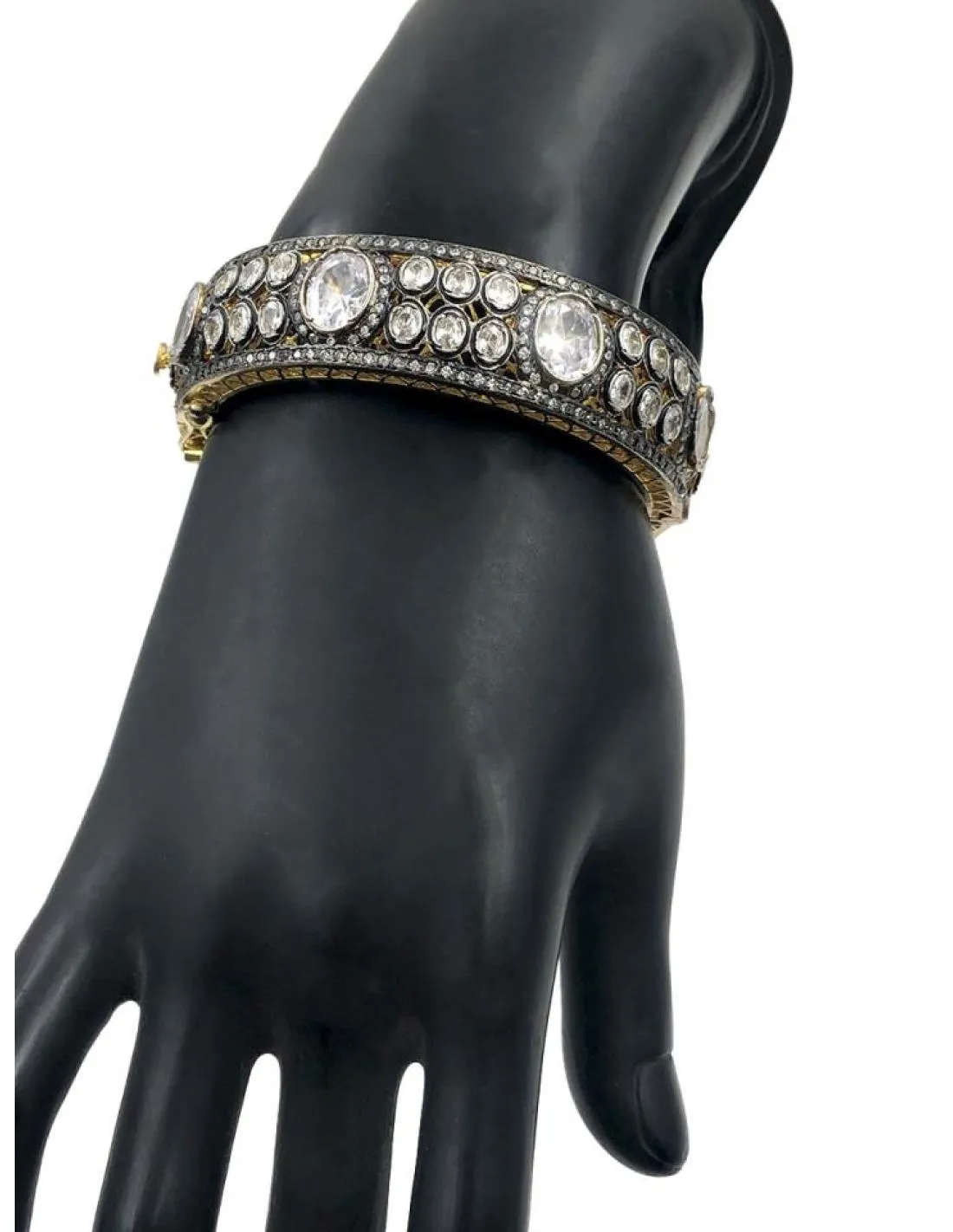 BRAZALETE JOYA CON CIRCONITAS PARA BODAS Y EVENTOS ESPECIALES