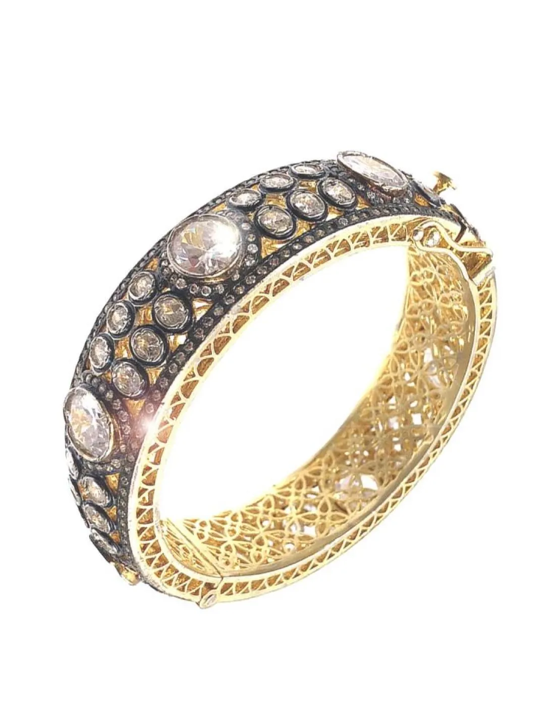 BRAZALETE JOYA CON CIRCONITAS PARA BODAS Y EVENTOS ESPECIALES