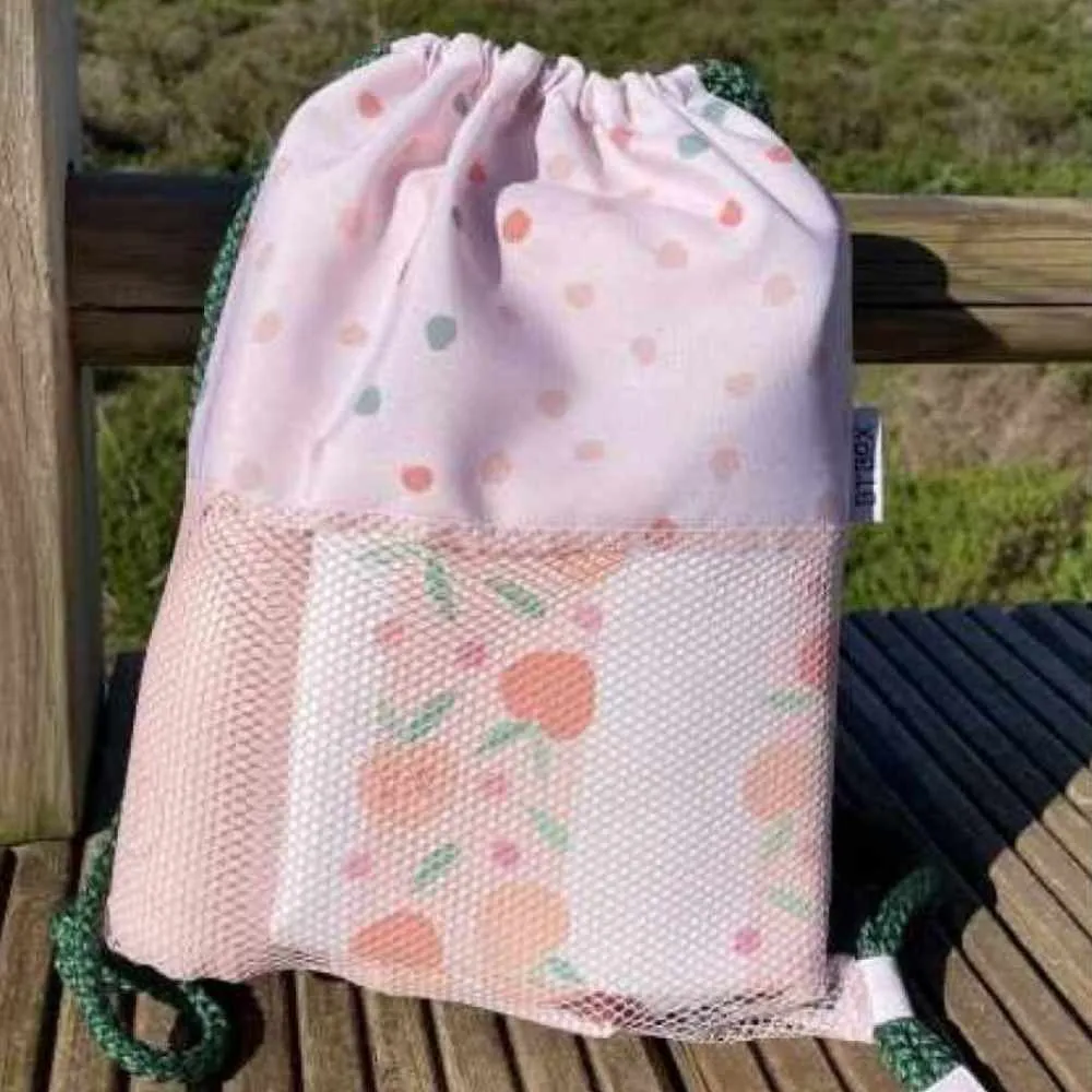 BTBOX MOCHILASACO LUNARES ROSA