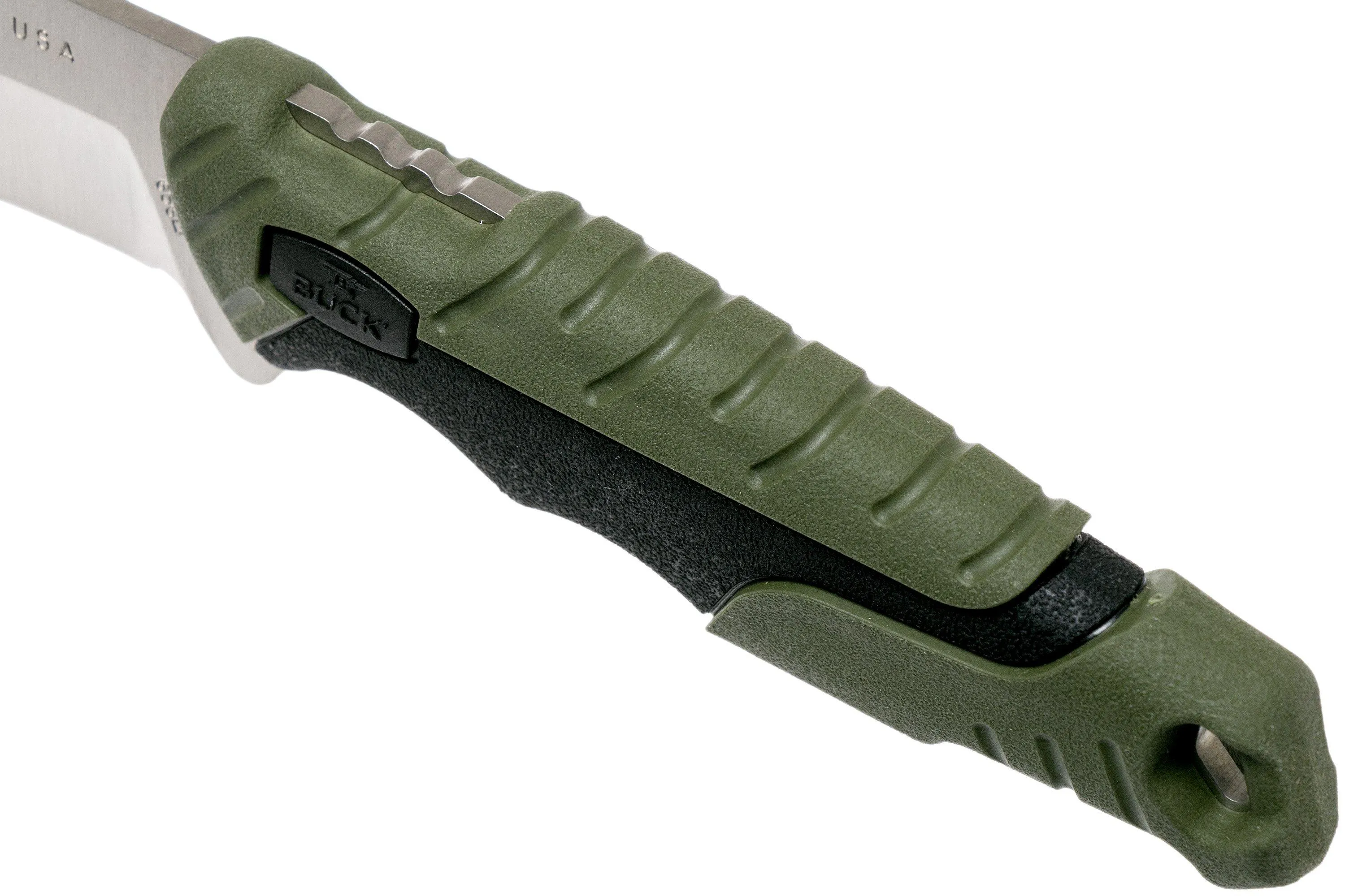 Buck Pursuit Large Green 656GRS cuchillo de caza