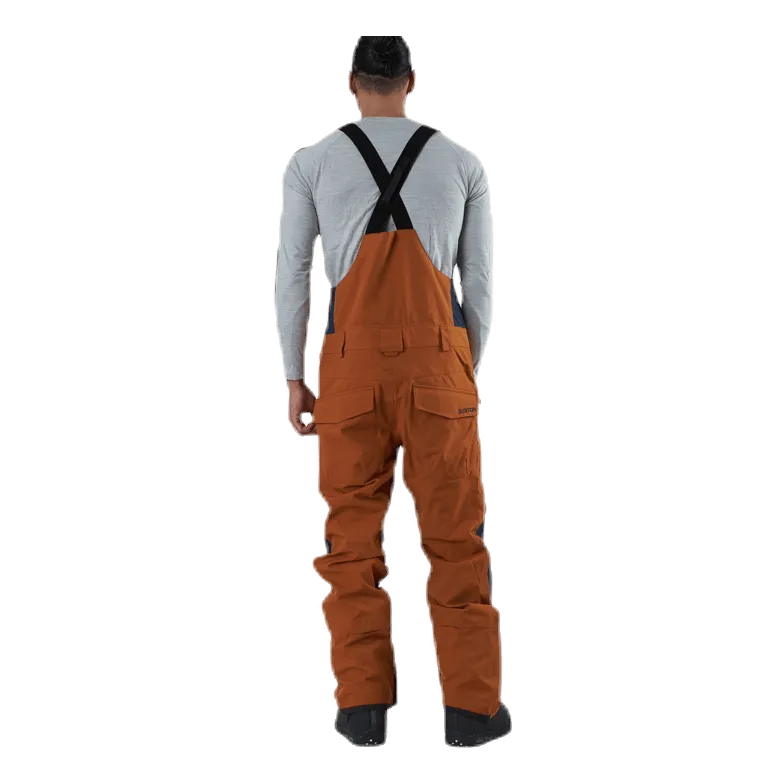 Burton Reserve Bib Pant Blue/Brown