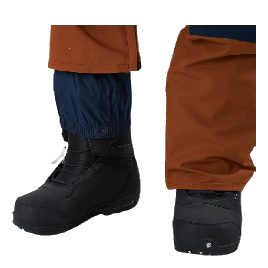 Burton Reserve Bib Pant Blue/Brown