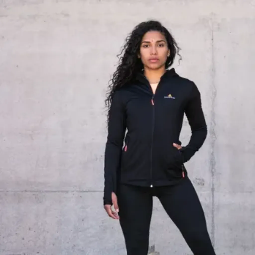 BUZO MUJER URBANO DEPORTIVO URBAN LUXURY + CAMPERA LYCRA NG