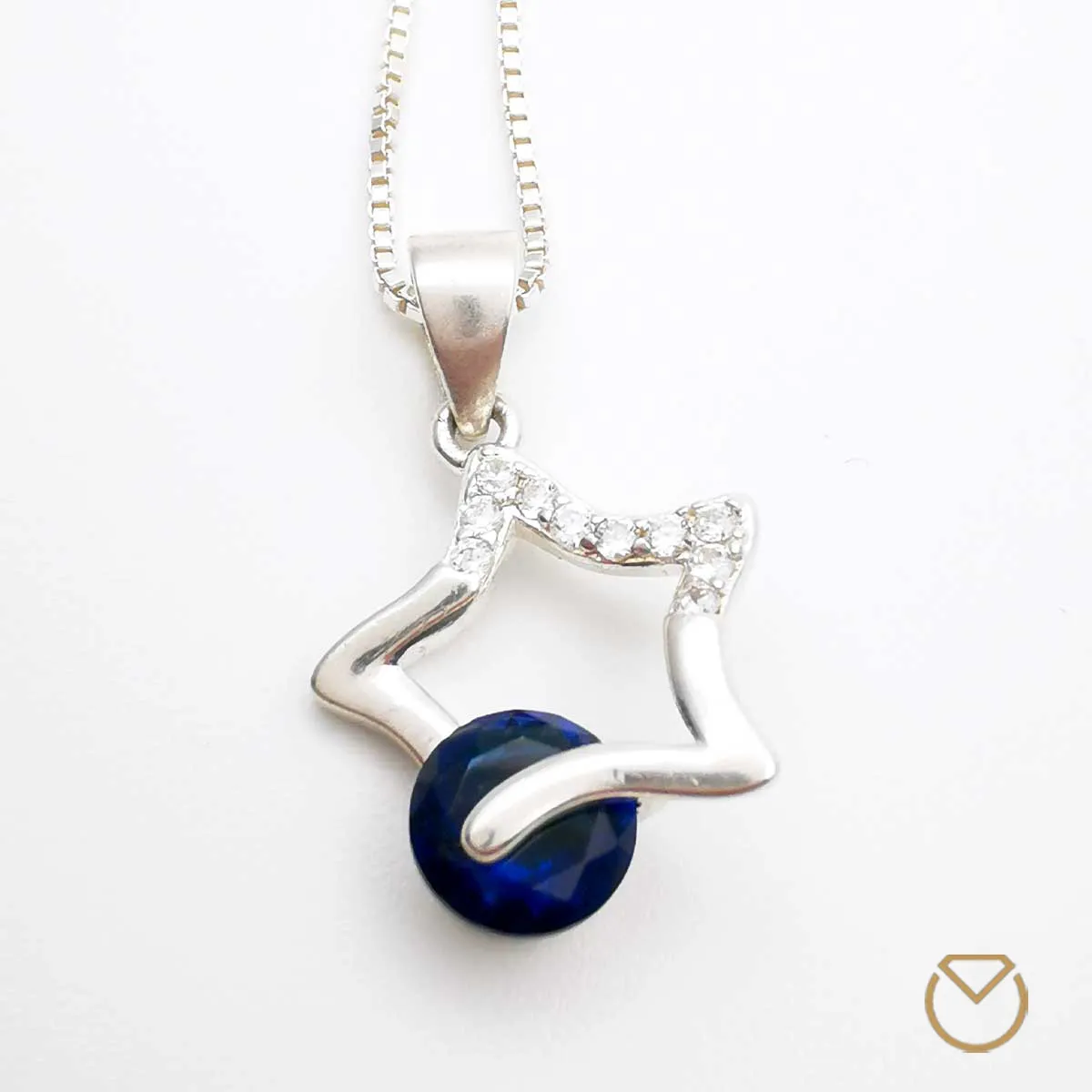 Cadena Plata y Dije Estrella