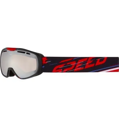 Cairn Buddy / Spx3 (Mat Black Red Speed) Máscara de Esquí Junior
