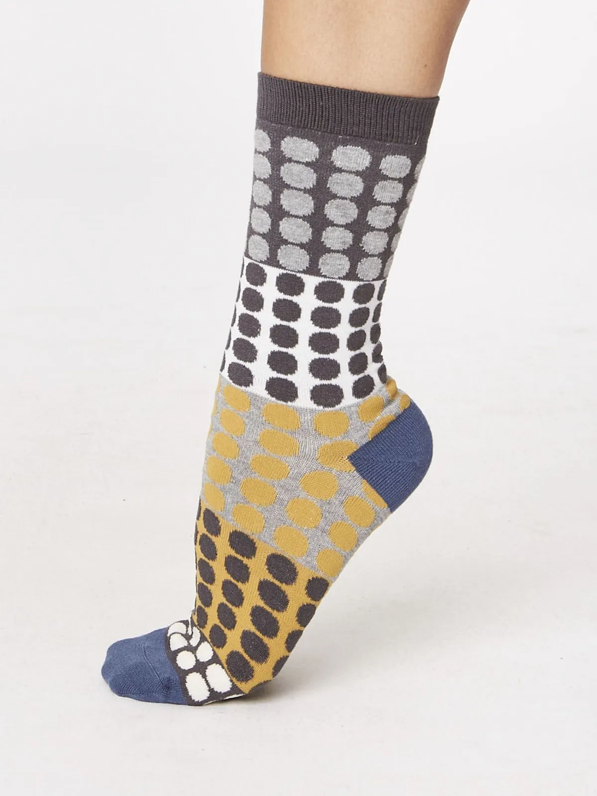 Calcetines estampados de bambú