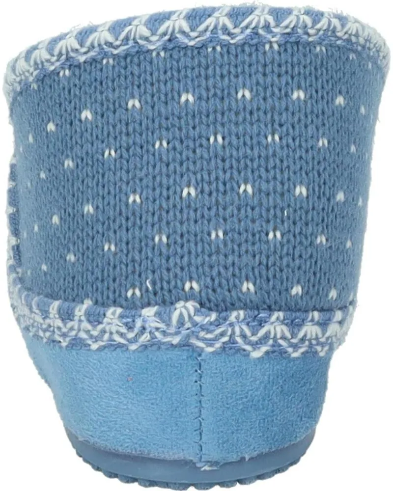 CALZADO DE CASA NORTEÑAS  DE MUJER 62661  JEANS