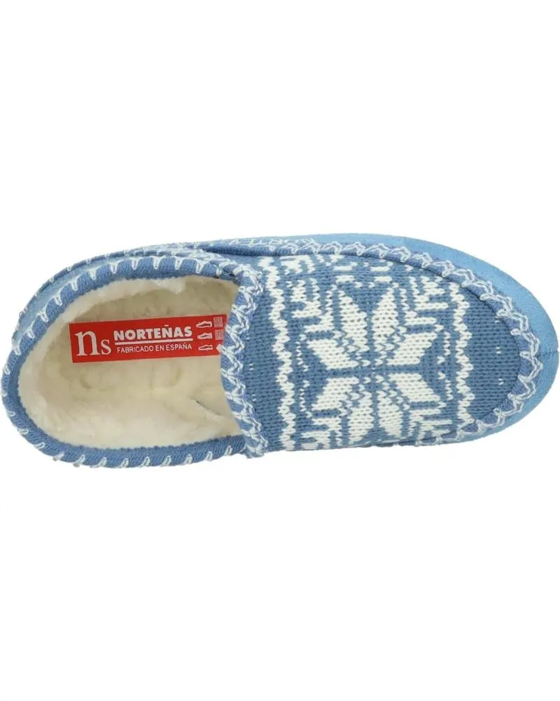 CALZADO DE CASA NORTEÑAS  DE MUJER 62661  JEANS