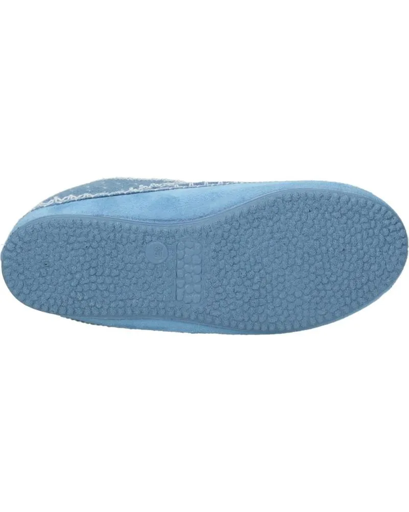 CALZADO DE CASA NORTEÑAS  DE MUJER 62661  JEANS