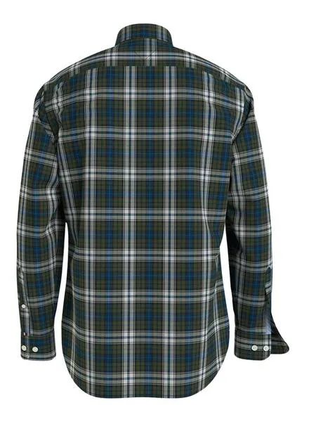 Camisa Tommy Hilfiger Tartan Verde para Hombre