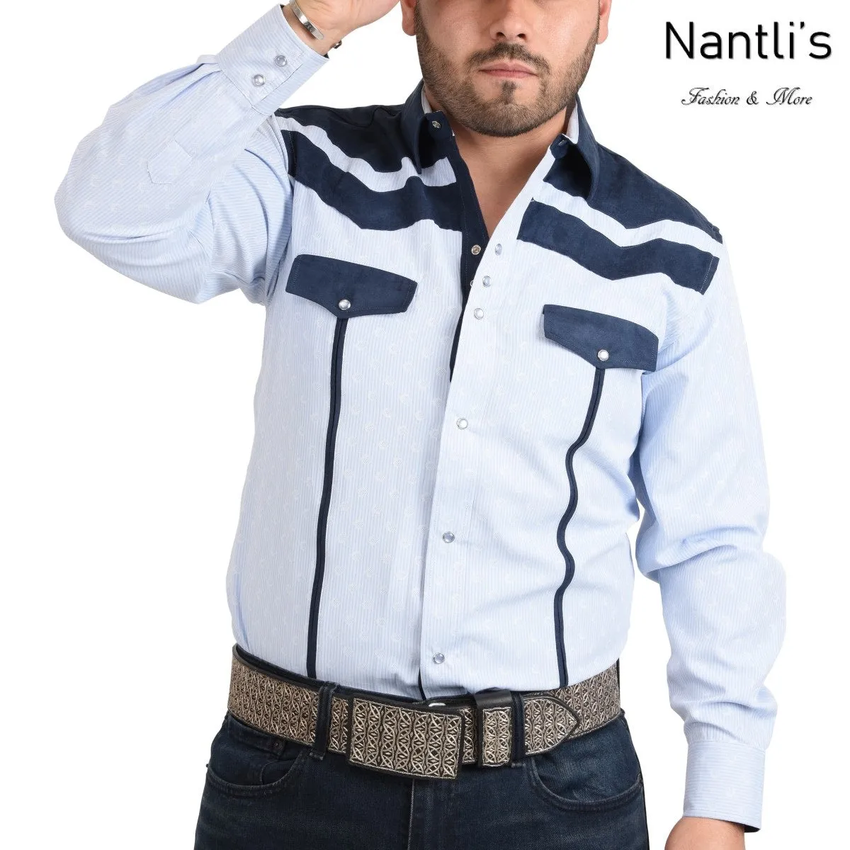 CAMISA VAQUERA PARA HOMBRE TMWD0943  WESTERN SHIRT
