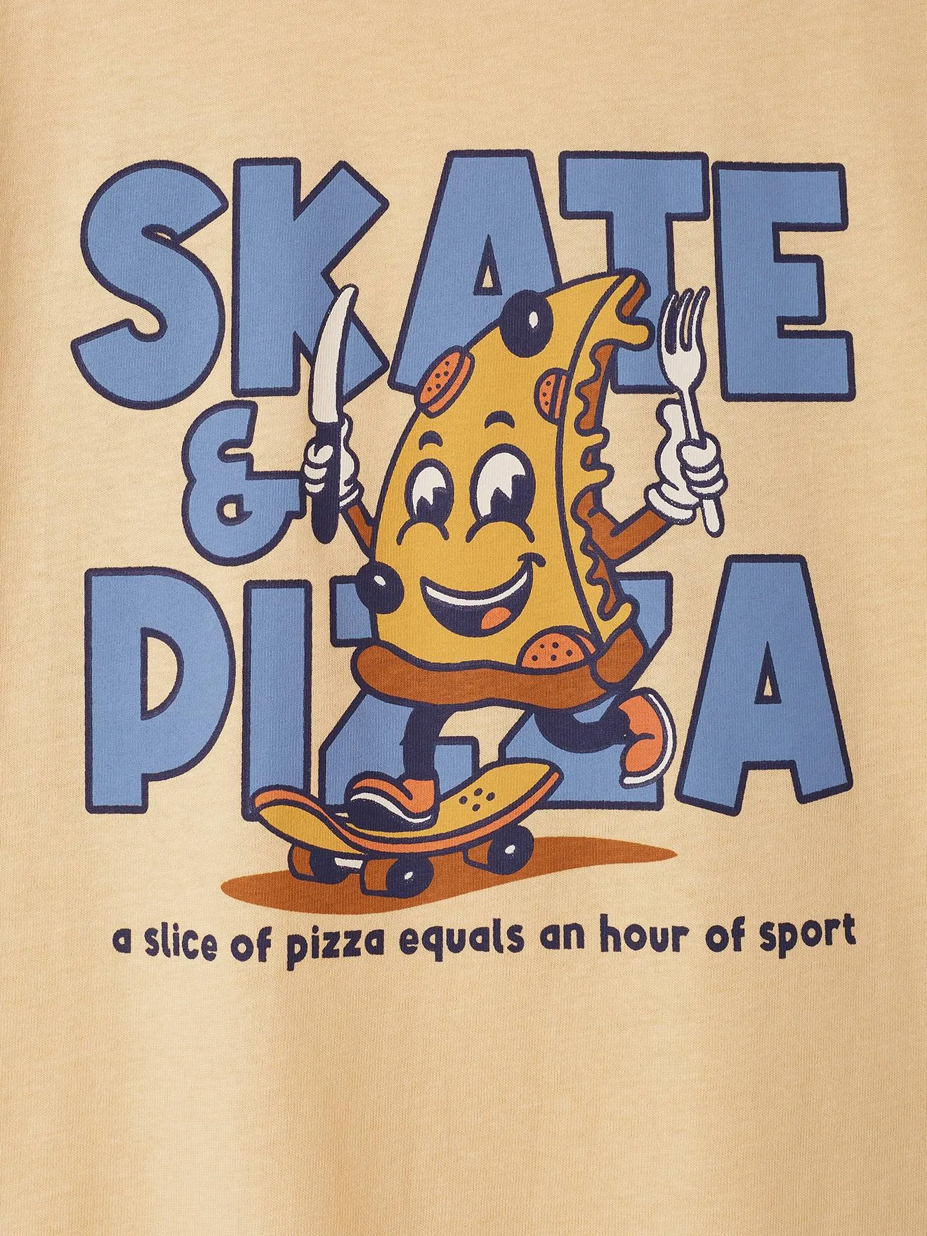 Camiseta con motivo mascota para niño