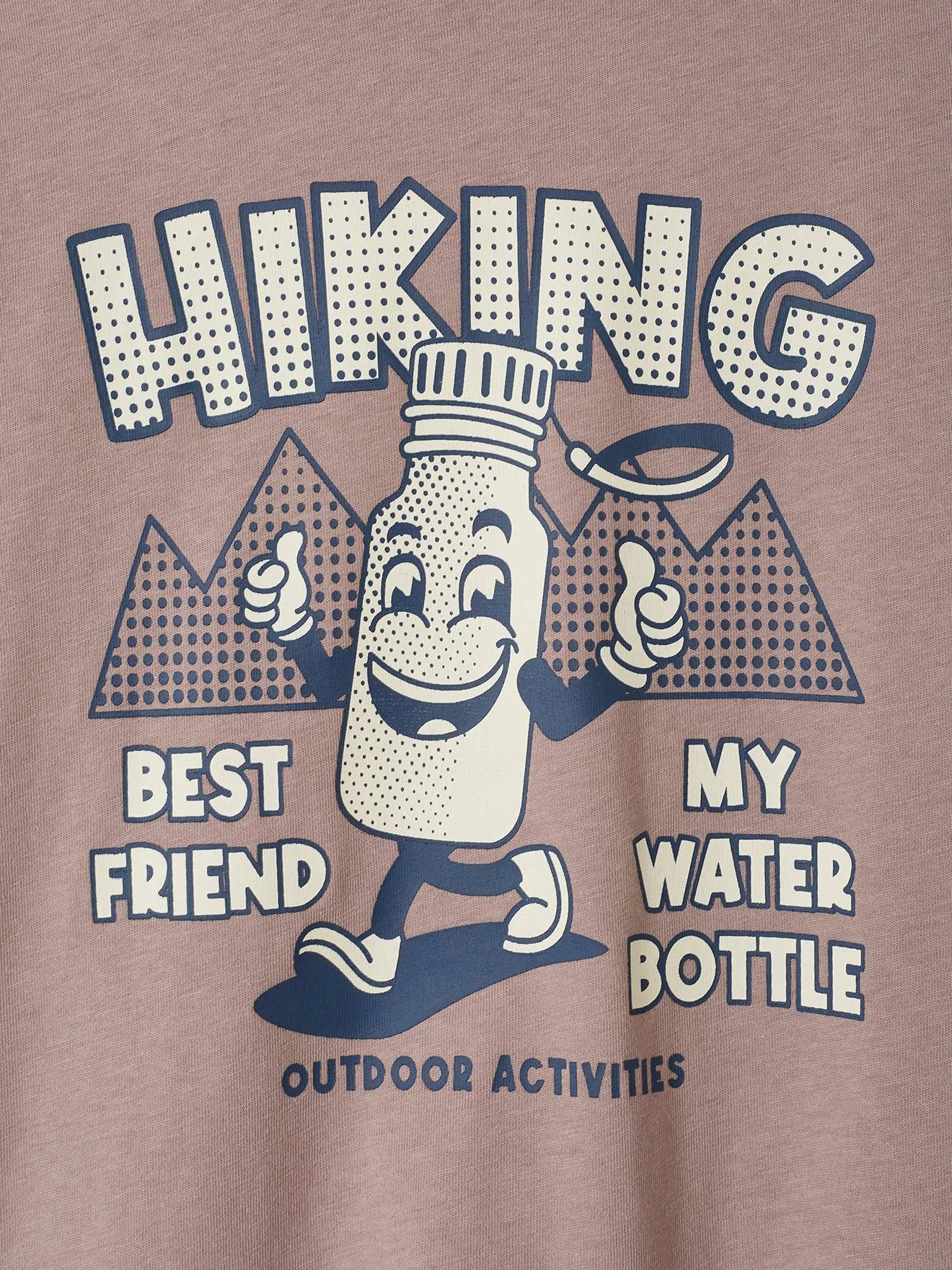 Camiseta con motivo mascota para niño