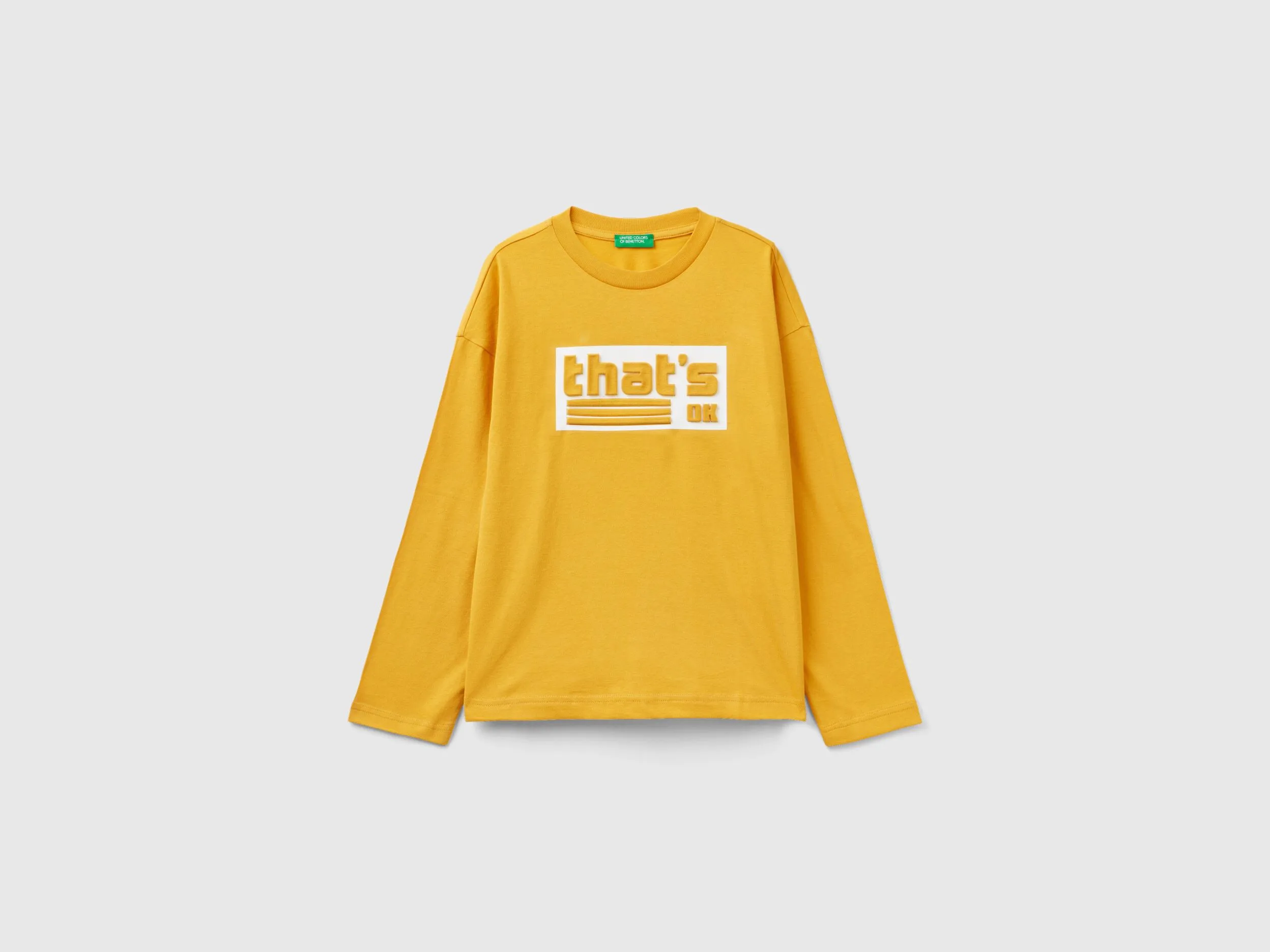 Camiseta de algodón cálido con estampado