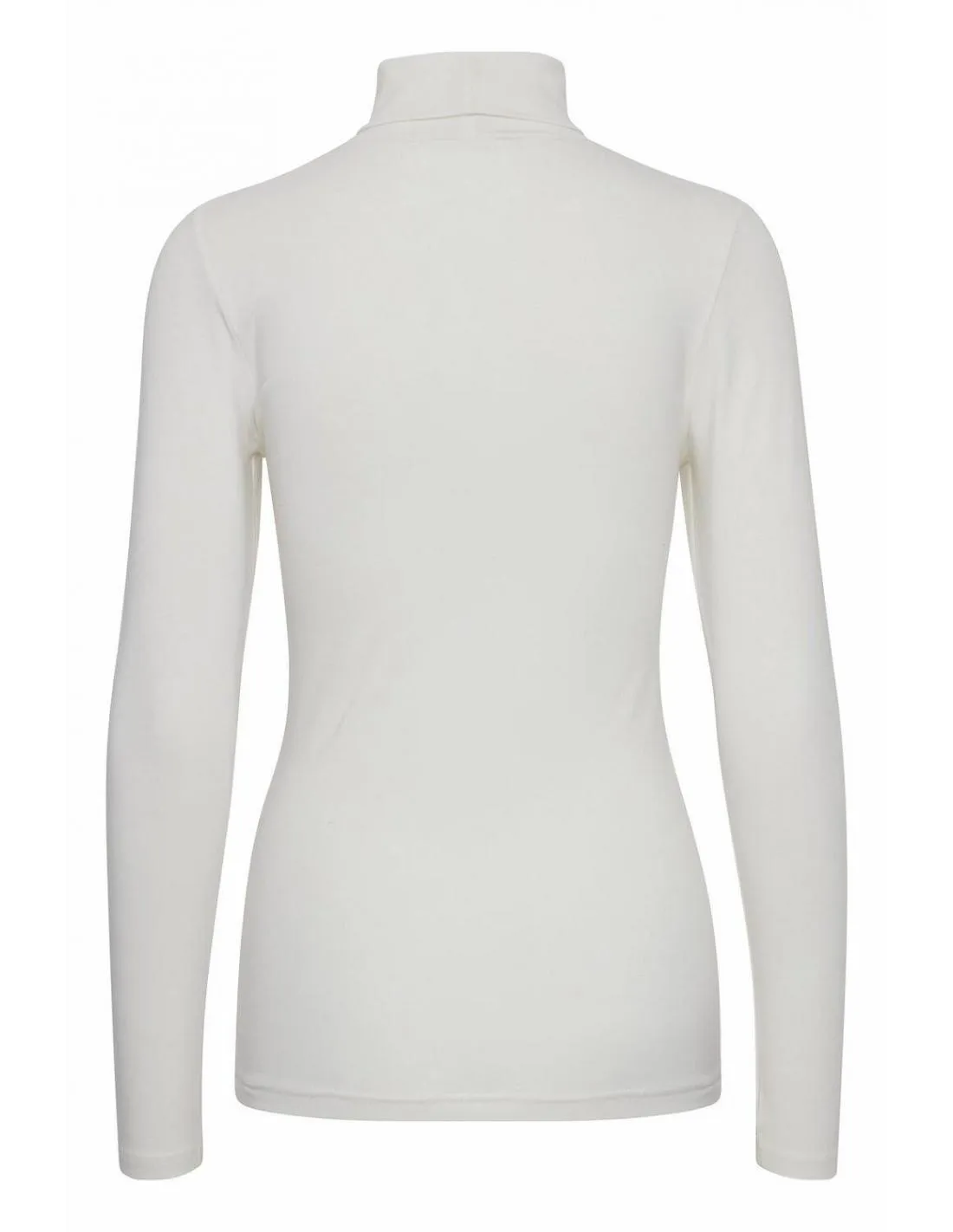 CAMISETA DE CUELLO ALTO BLANCA B.YOUNG PAMILA