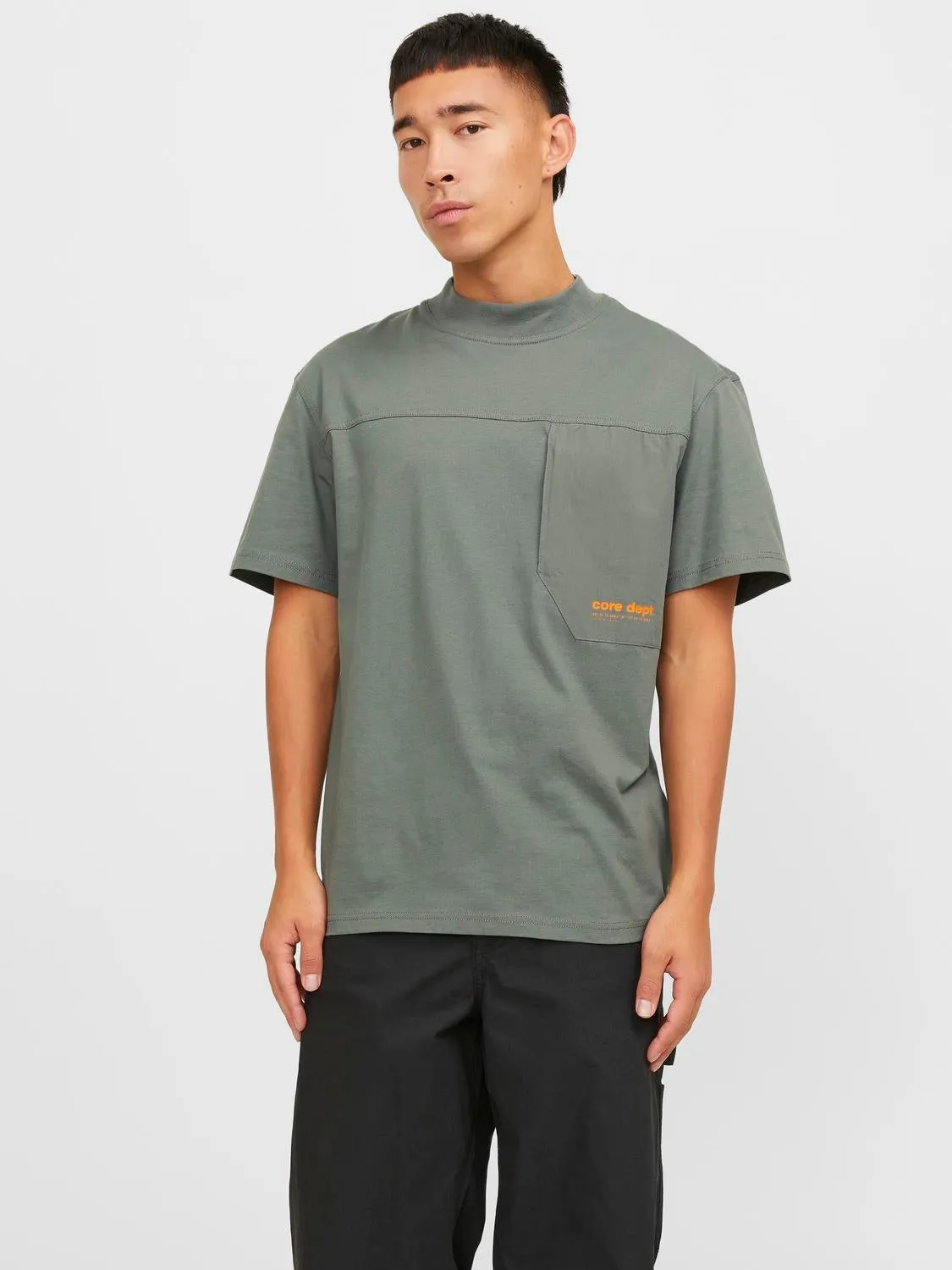 Camiseta Estampado Cuello redondo | Verde intermedio | Jack & Jones®