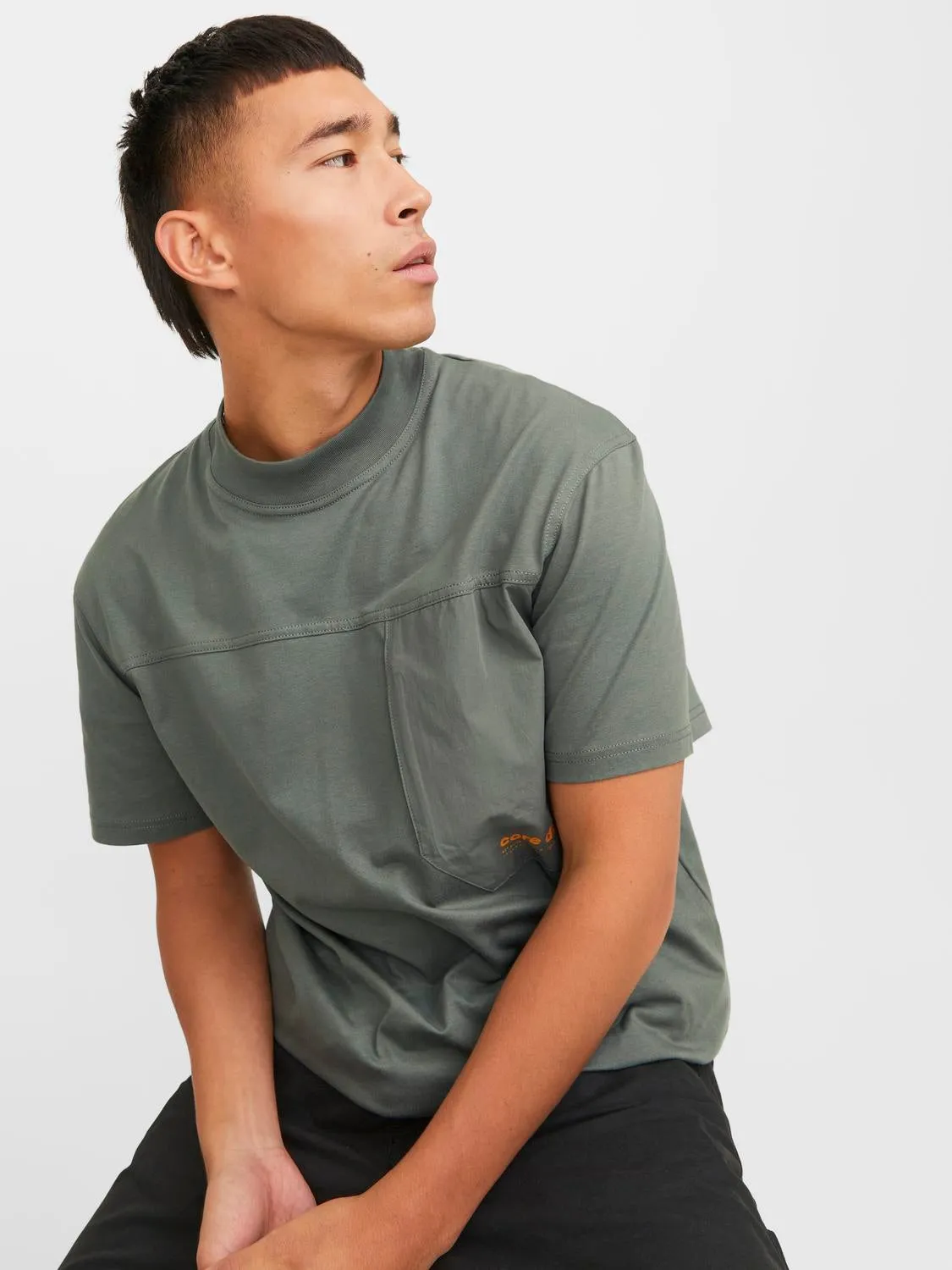 Camiseta Estampado Cuello redondo | Verde intermedio | Jack & Jones®