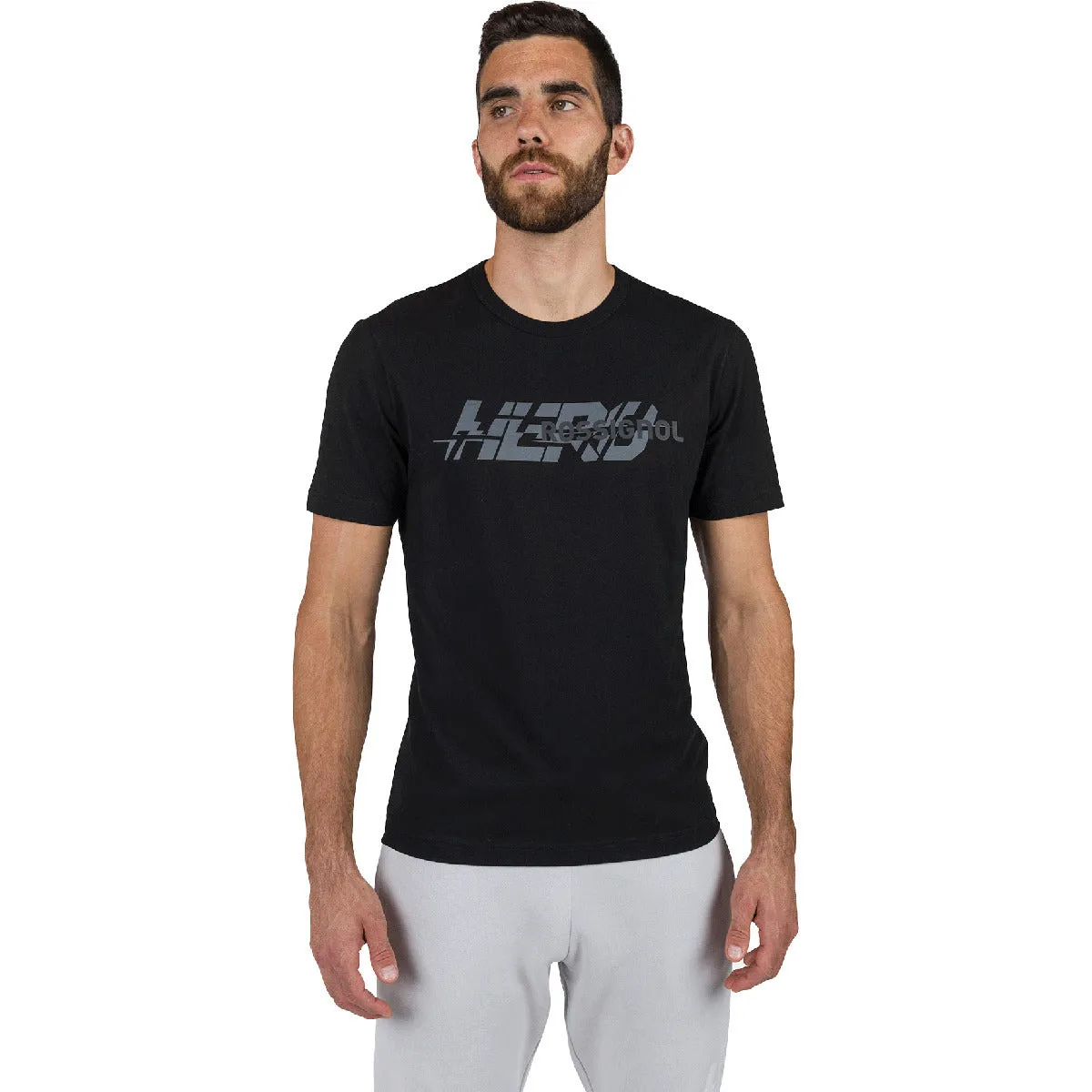 Camiseta Hombre New Hero Graphic Tee Rossignol Negro