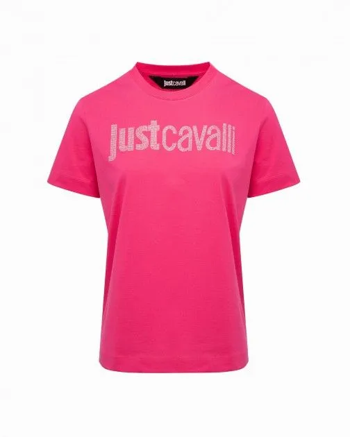 Camiseta Just Cavalli 74PBHE01 Rosa