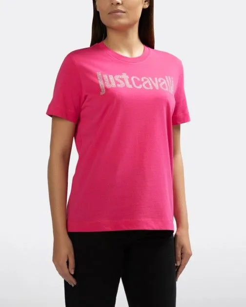 Camiseta Just Cavalli 74PBHE01 Rosa