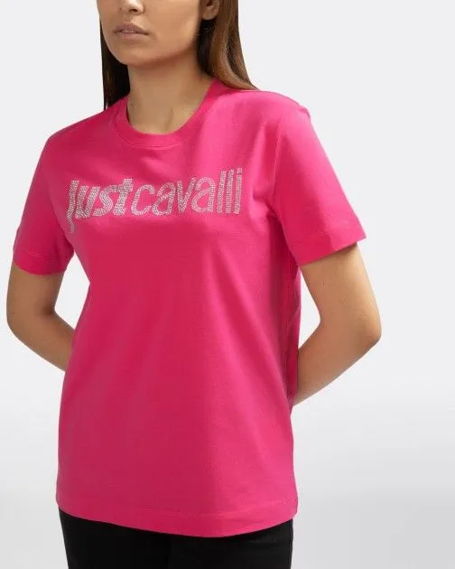 Camiseta Just Cavalli 74PBHE01 Rosa