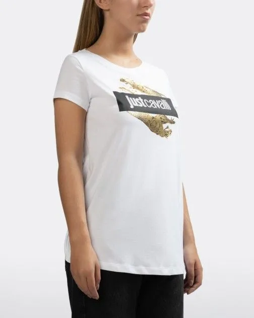Camiseta Just Cavalli 74PBHF07 Blanco