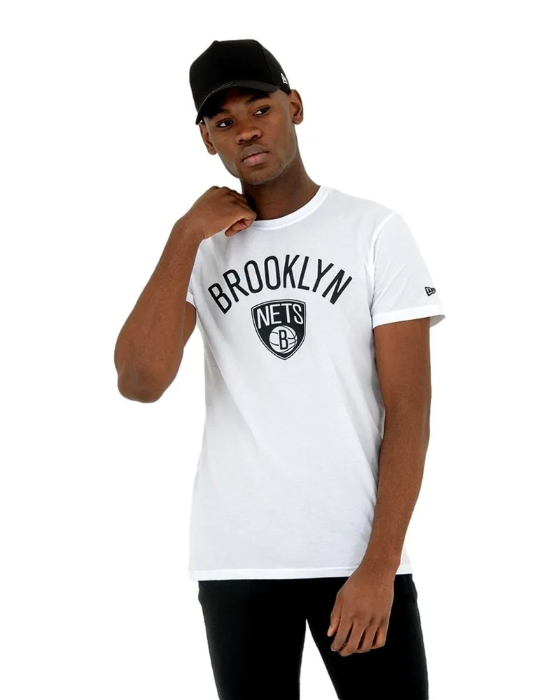 Camiseta new era blanca team logo tee bronet