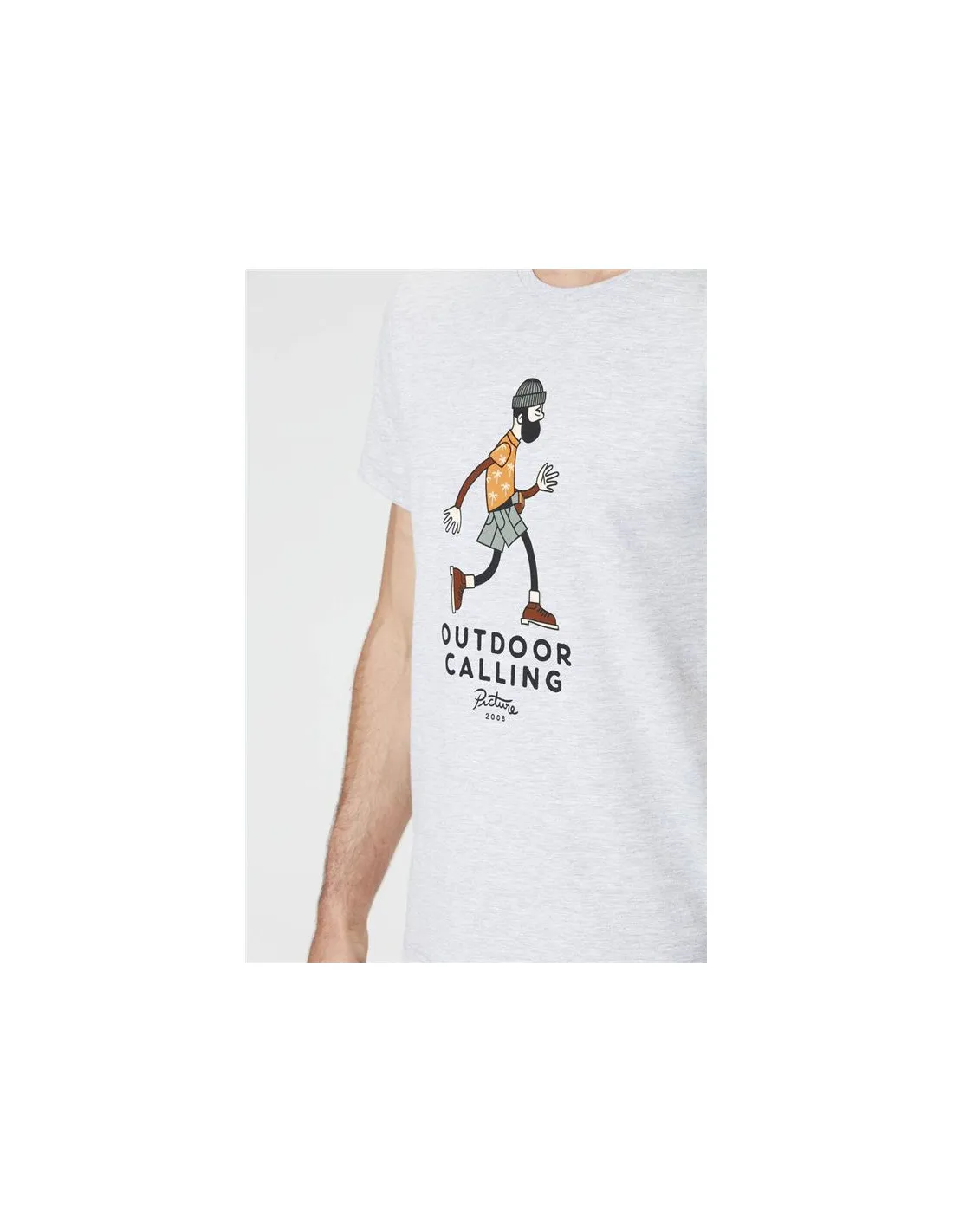 Camiseta Picture Murray Gris Hombre