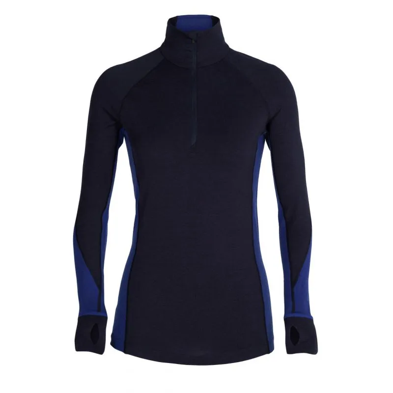 Camiseta técnica de manga larga para mujer Icebreaker BodyfitZONE 260 Zone (Midnight Navy/ Royal Navy)