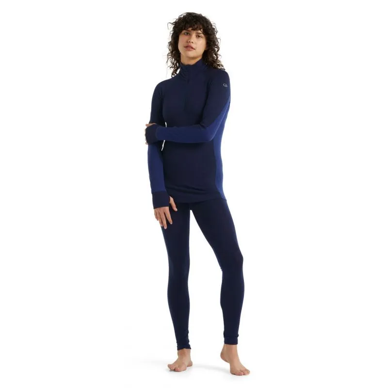 Camiseta técnica de manga larga para mujer Icebreaker BodyfitZONE 260 Zone (Midnight Navy/ Royal Navy)