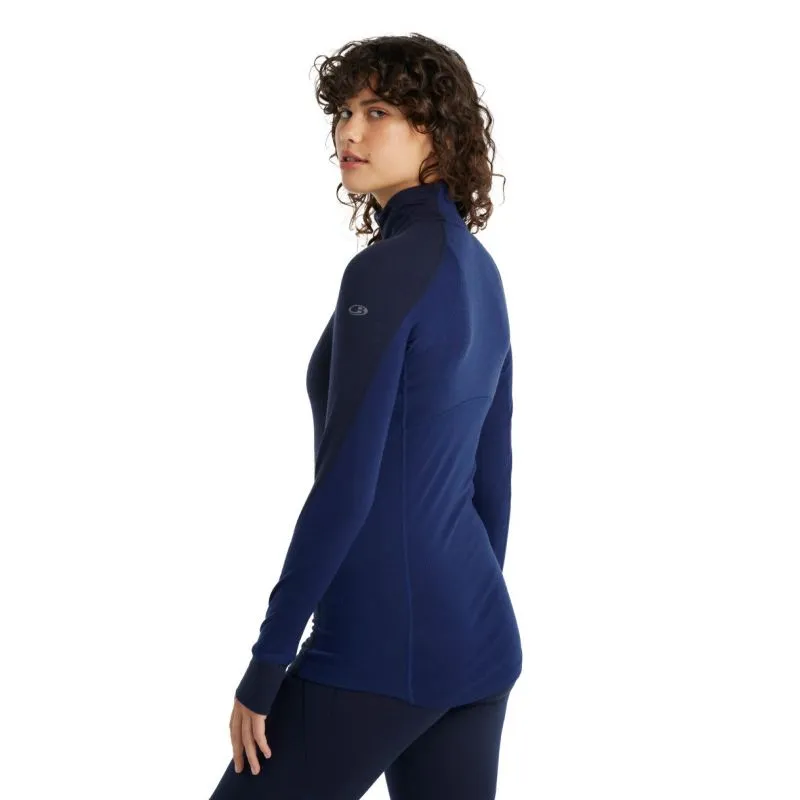 Camiseta técnica de manga larga para mujer Icebreaker BodyfitZONE 260 Zone (Midnight Navy/ Royal Navy)