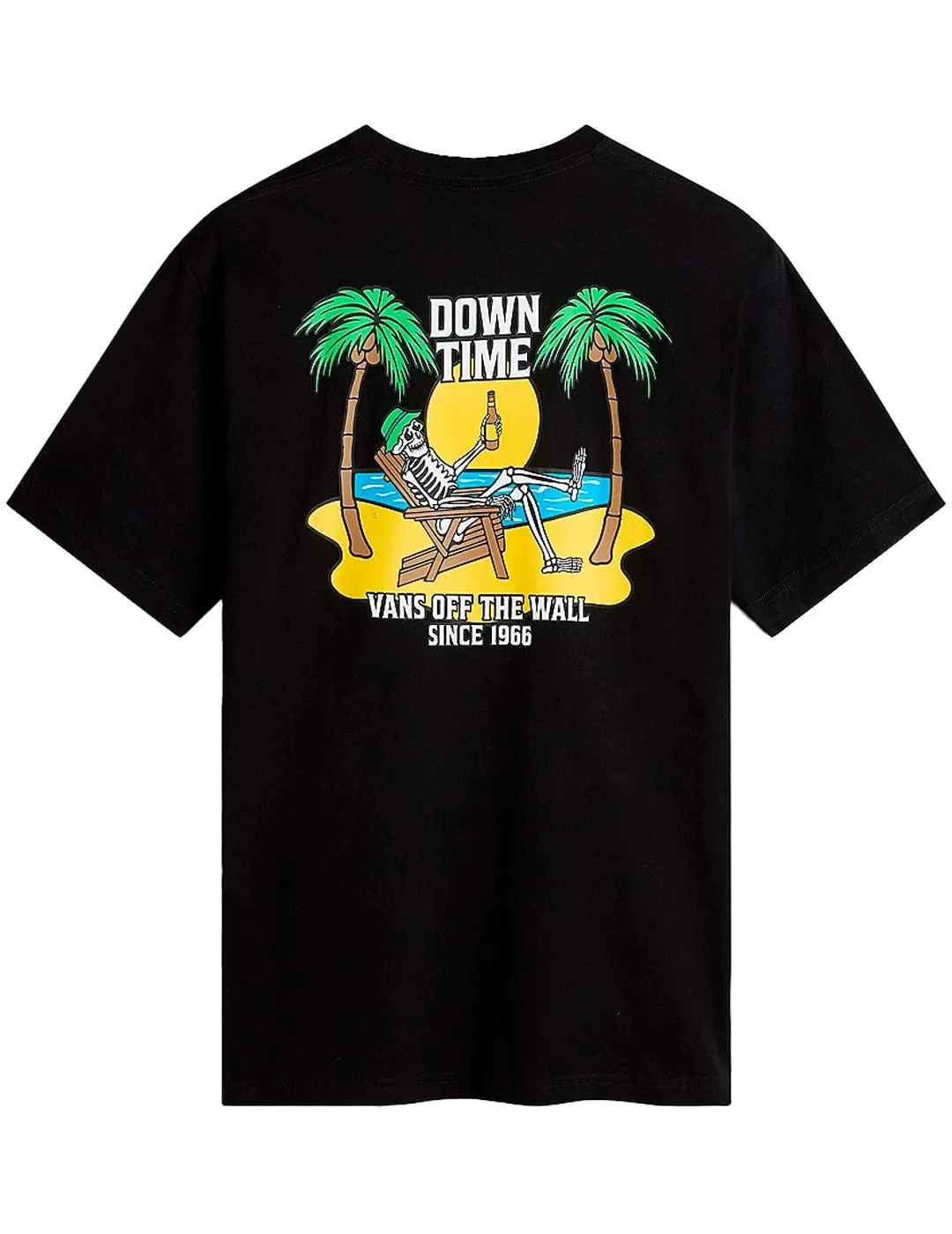Camiseta Vans Down Time Negro