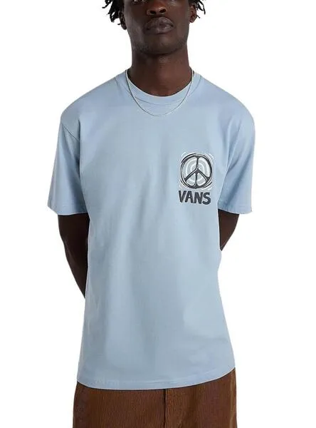 Camiseta Vans Sunbaked Azul Para Hombre