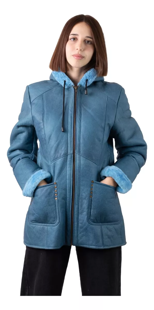 CAMPERA DE CUERO DE OVEJA DE MUJER  MODELO: 301