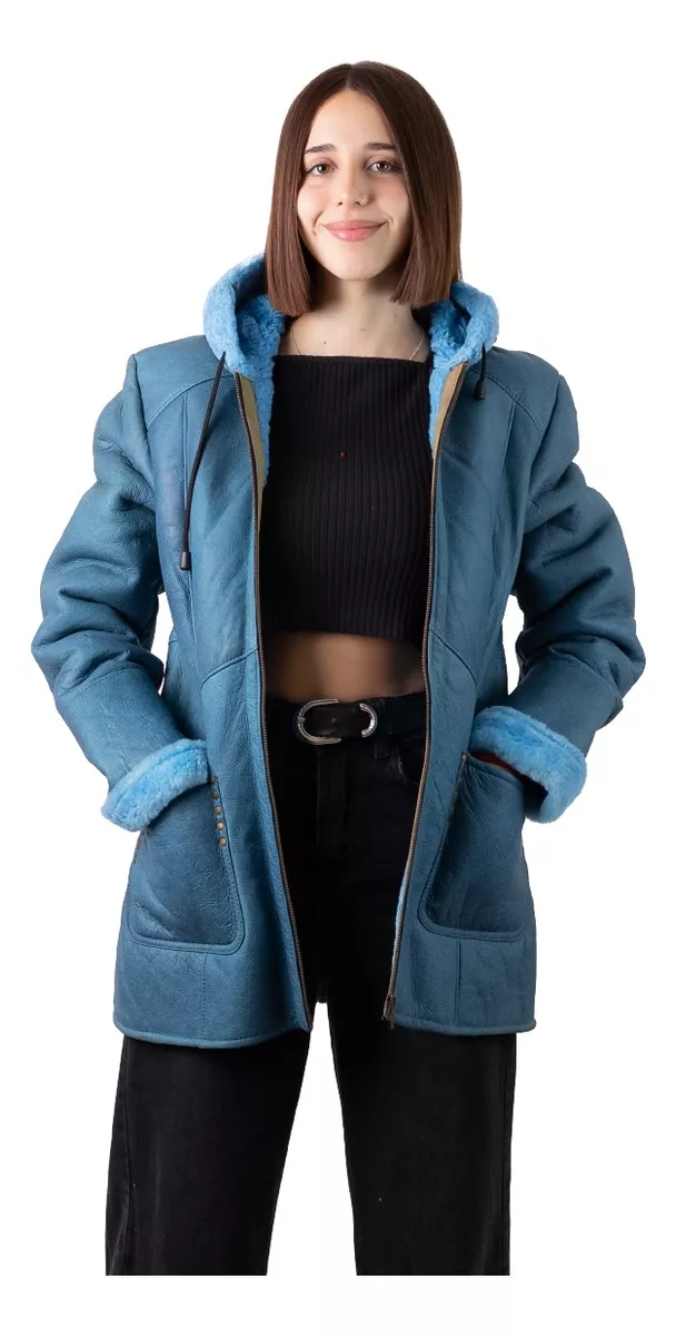 CAMPERA DE CUERO DE OVEJA DE MUJER  MODELO: 301