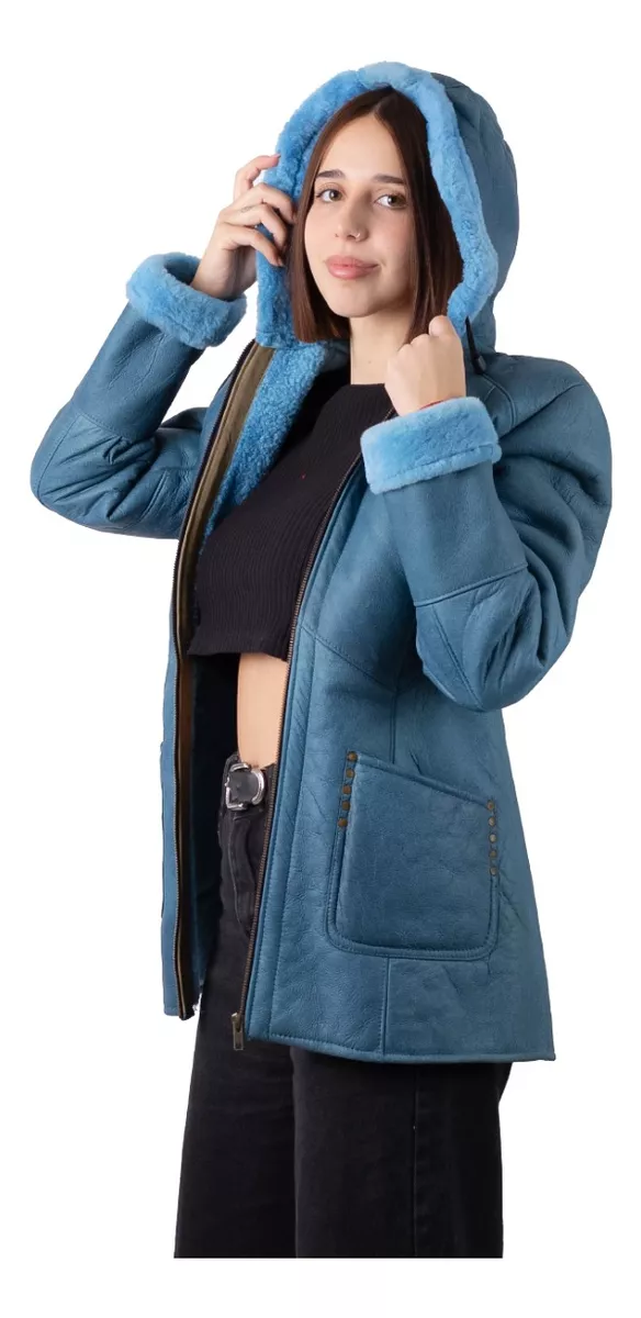 CAMPERA DE CUERO DE OVEJA DE MUJER  MODELO: 301