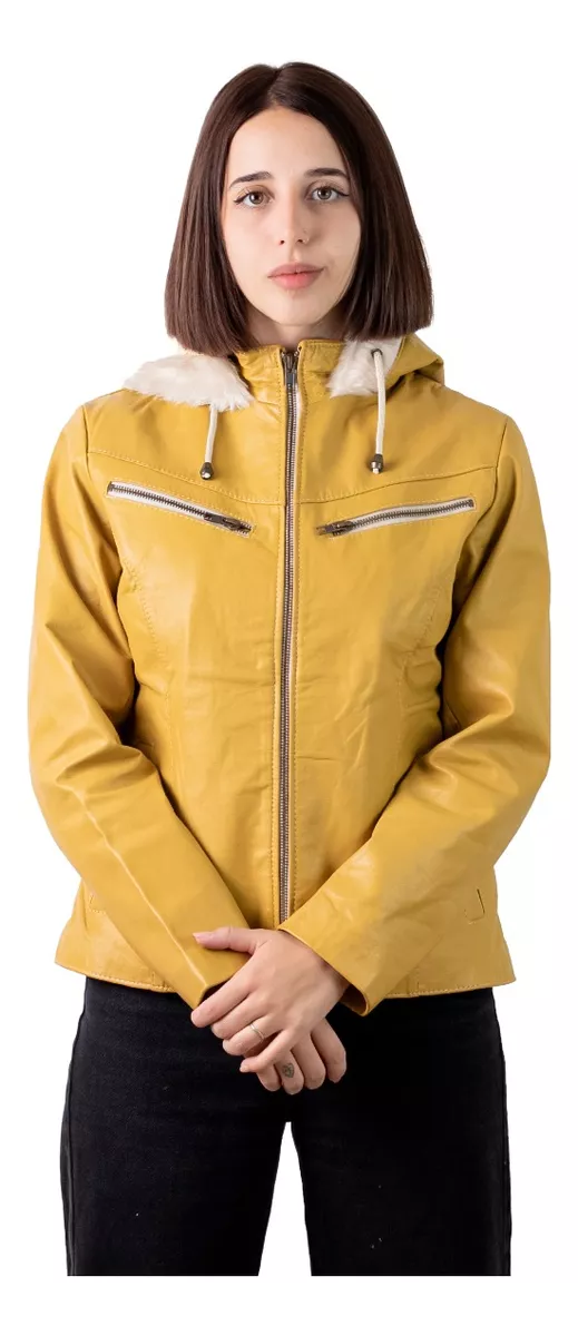 CAMPERA DE CUERO VACUNO 100% LEGITIMO DE MUJER  ART: 106