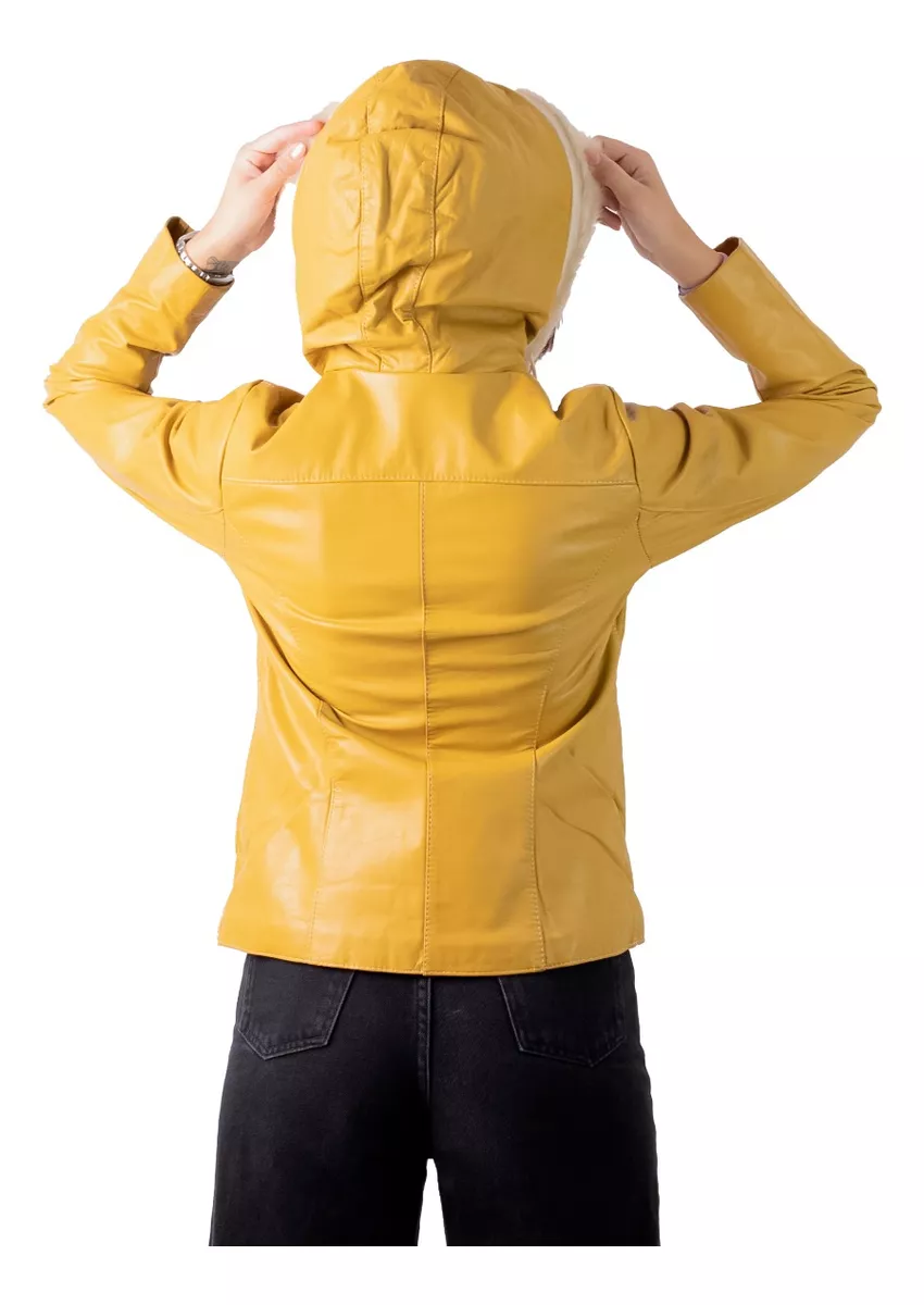 CAMPERA DE CUERO VACUNO 100% LEGITIMO DE MUJER  ART: 106