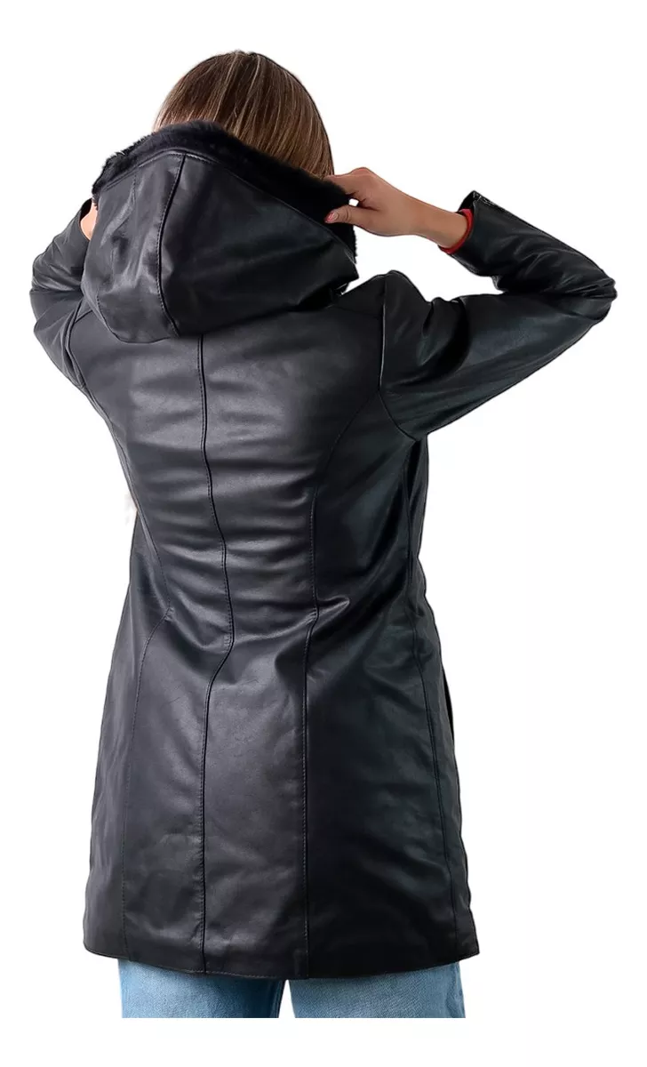 CAMPERA DE CUERO VACUNO 100% LEGITIMO DE MUJER  ART: 115