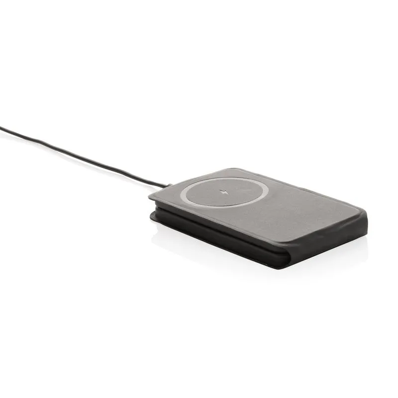 Cargador inalámbrico magnético Swiss Peak rPU Mias