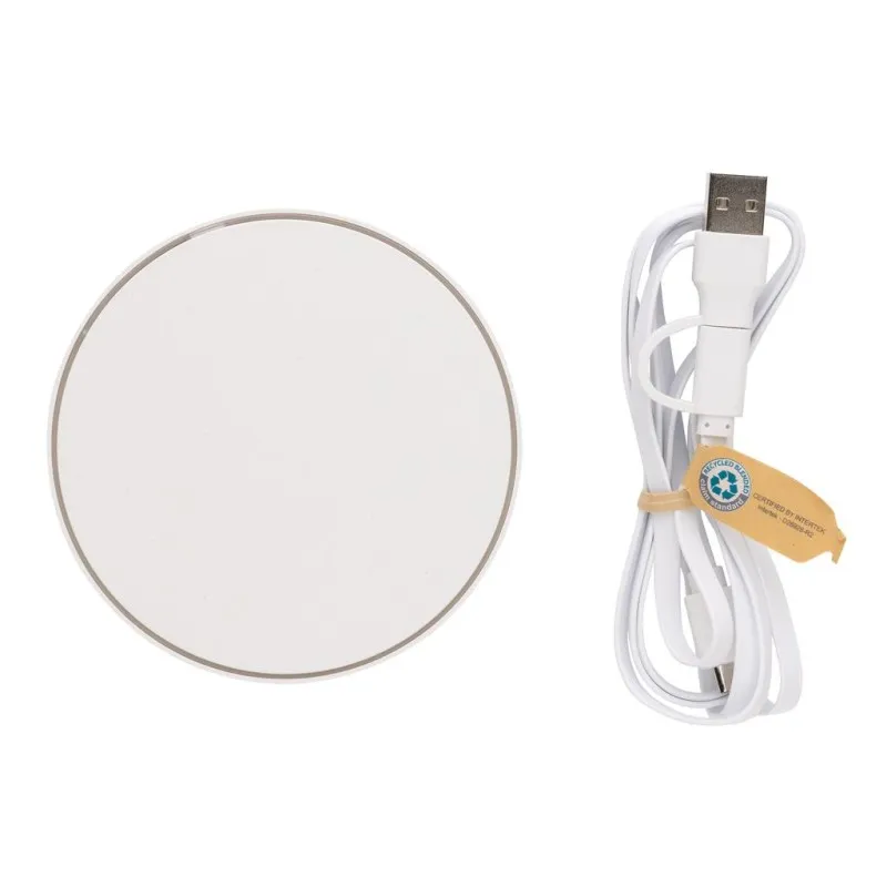 Cargador inalámbrico RCS de plástico reciclado de 10W