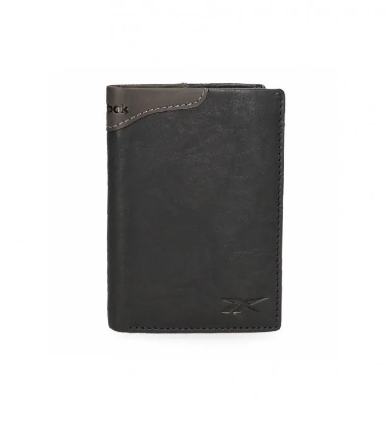Cartera Reebok Club vertical con monedero marino