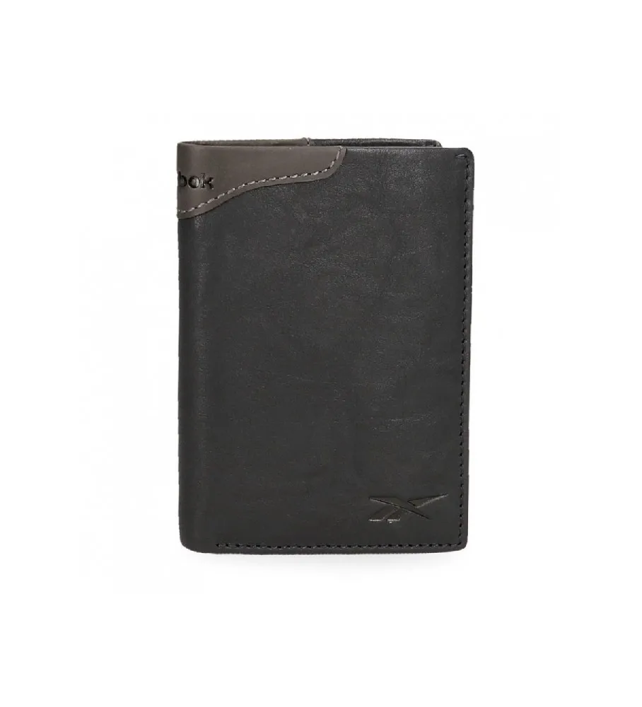 Cartera Reebok Club vertical con monedero marino