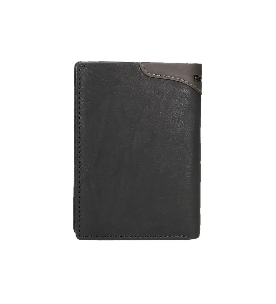 Cartera Reebok Club vertical con monedero marino