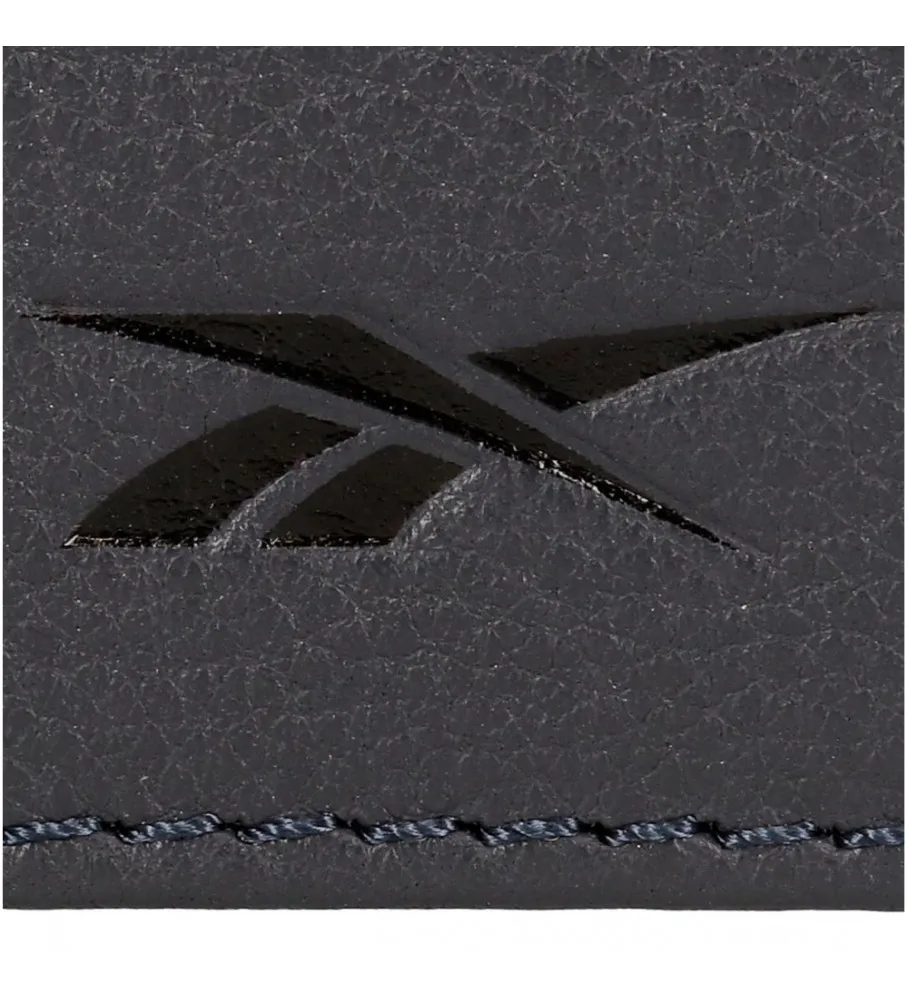 Cartera Reebok Club vertical con monedero marino