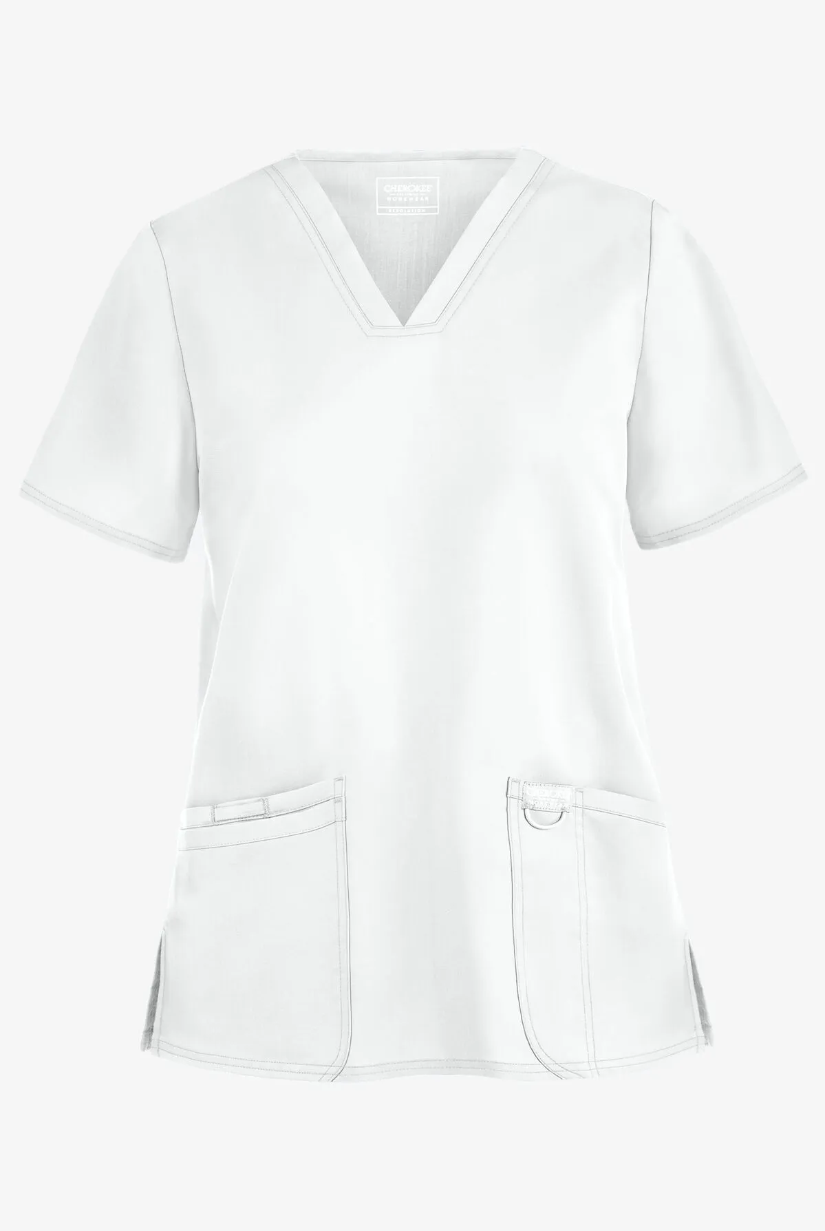 Casaca Mujer Cherokee WW620 blanca
