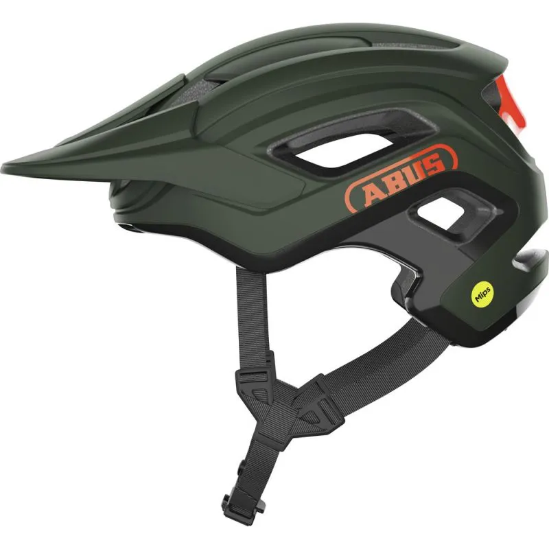 Casco ABUS CLIFFCHANGER MIPS para bicicleta de montaña (Verde pino)