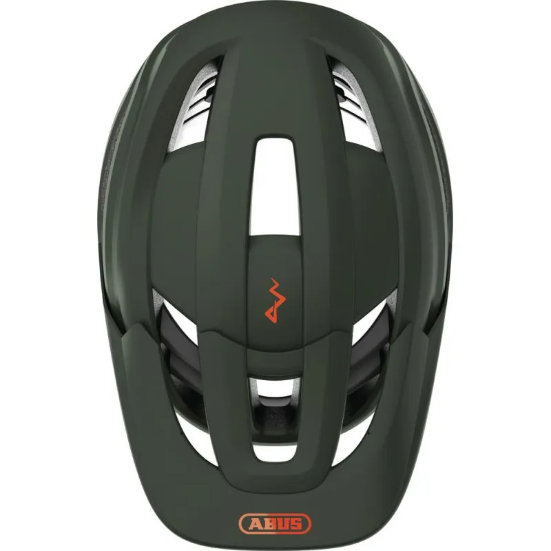Casco ABUS CLIFFCHANGER MIPS para bicicleta de montaña (Verde pino)