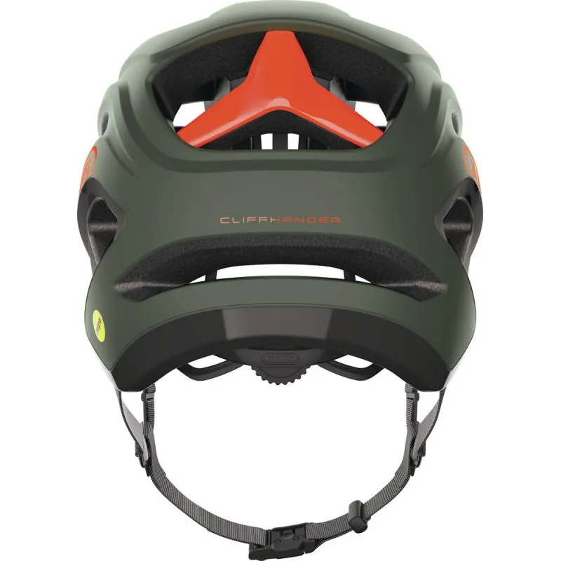 Casco ABUS CLIFFCHANGER MIPS para bicicleta de montaña (Verde pino)