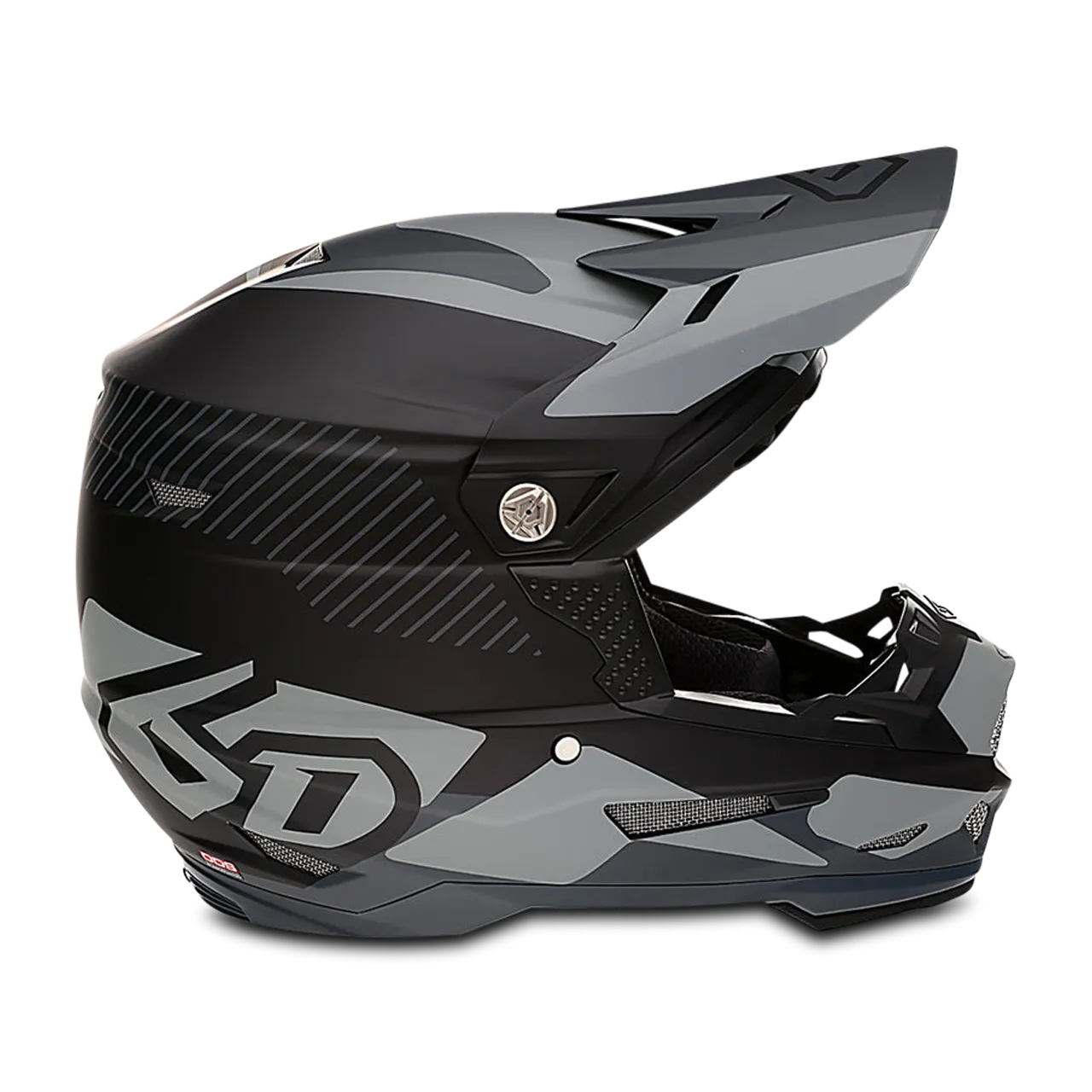 CASCO DE CROSS NIñO 6D ATR2 FUSION NEGRO 